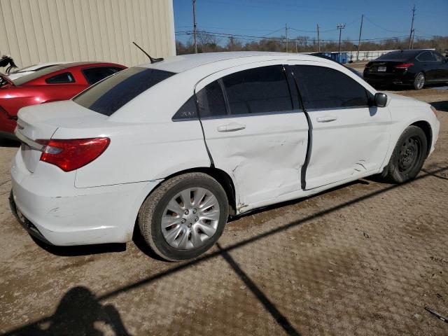 1C3CCBAB3EN142910 - 2014 CHRYSLER 200 LX WHITE photo 3