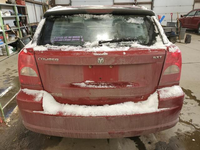 1B3HB48B57D208731 - 2007 DODGE CALIBER SXT RED photo 6