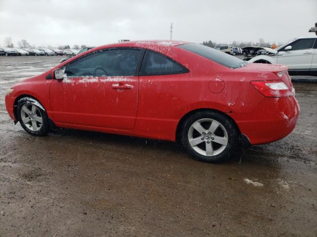 2HGFG11656H013573 - 2006 HONDA CIVIC LX RED photo 2