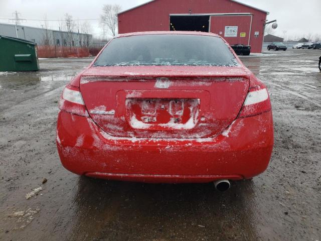 2HGFG11656H013573 - 2006 HONDA CIVIC LX RED photo 6