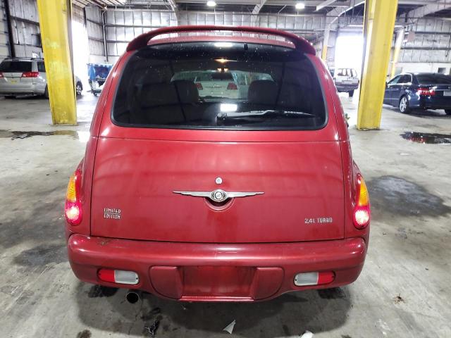 3C8FY68855T588955 - 2005 CHRYSLER PT CRUISER LIMITED BURGUNDY photo 6