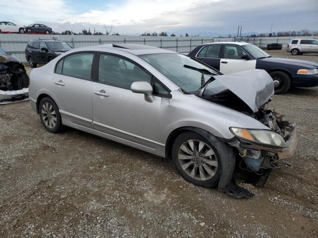 19XFA1F86AE046211 - 2010 HONDA CIVIC EX SILVER photo 4