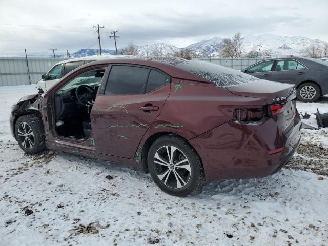 3N1AB8CV5LY272481 - 2020 NISSAN SENTRA SV PURPLE photo 2