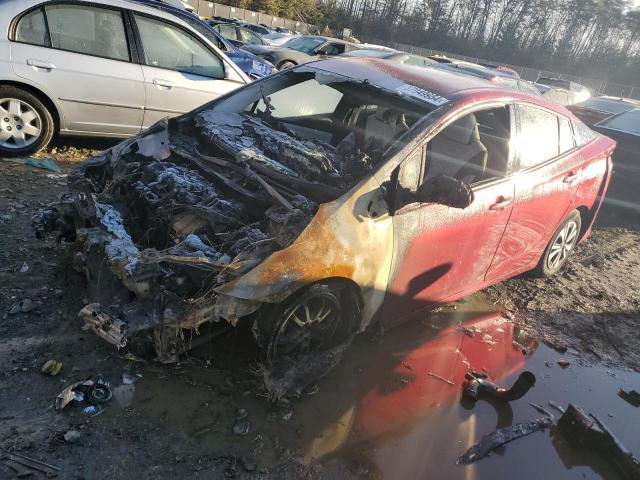 JTDKARFP8K3110665 - 2019 TOYOTA PRIUS PRIM 红色 照片 1