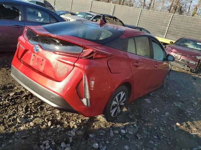 JTDKARFP8K3110665 - 2019 TOYOTA PRIUS PRIM 红色 照片 3