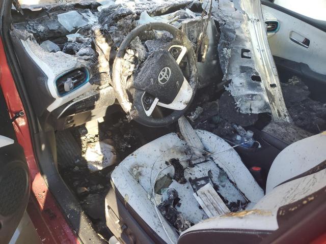 JTDKARFP8K3110665 - 2019 TOYOTA PRIUS PRIM 红色 照片 8