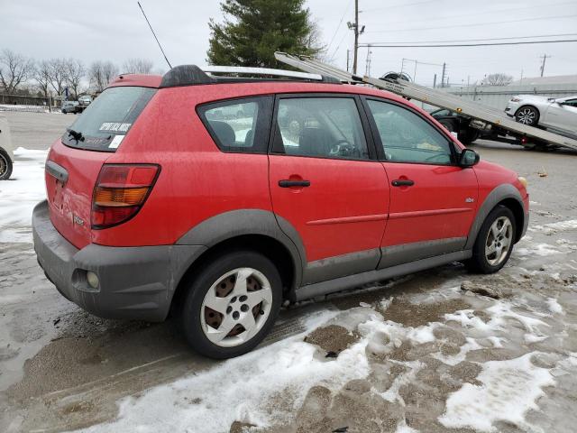 5Y2SL65826Z441487 - 2006 PONTIAC VIBE RED photo 3