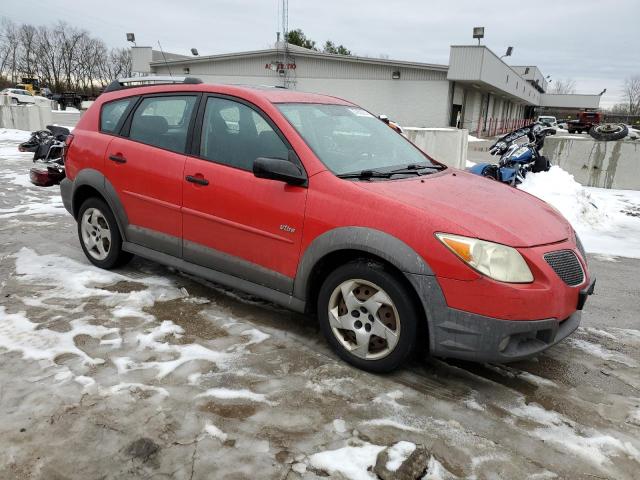 5Y2SL65826Z441487 - 2006 PONTIAC VIBE RED photo 4