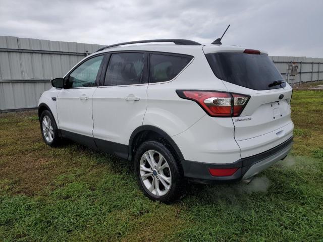 1FMCU0HD1JUA17467 - 2018 FORD ESCAPE SEL WHITE photo 2