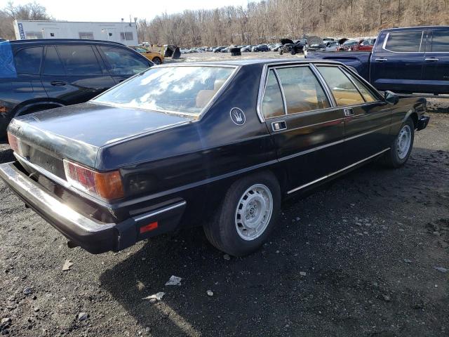 AM330US0346 - 1980 MASERATI QUATTROPOR BLACK photo 3