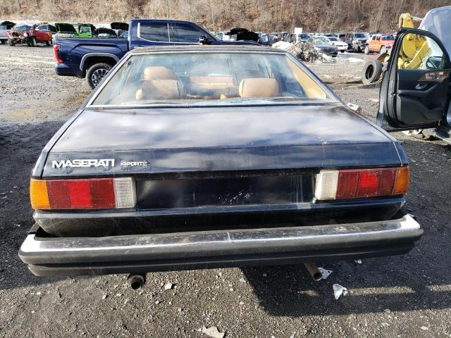 AM330US0346 - 1980 MASERATI QUATTROPOR BLACK photo 6