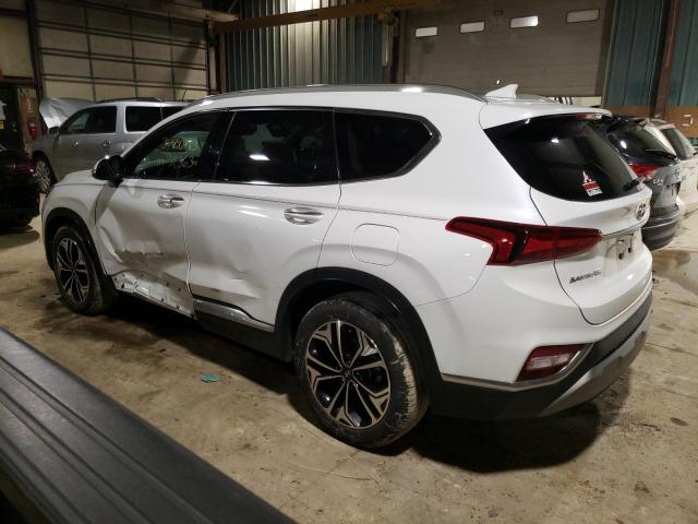 5NMS53AA6KH021652 - 2019 HYUNDAI SANTA FE LIMITED WHITE photo 2