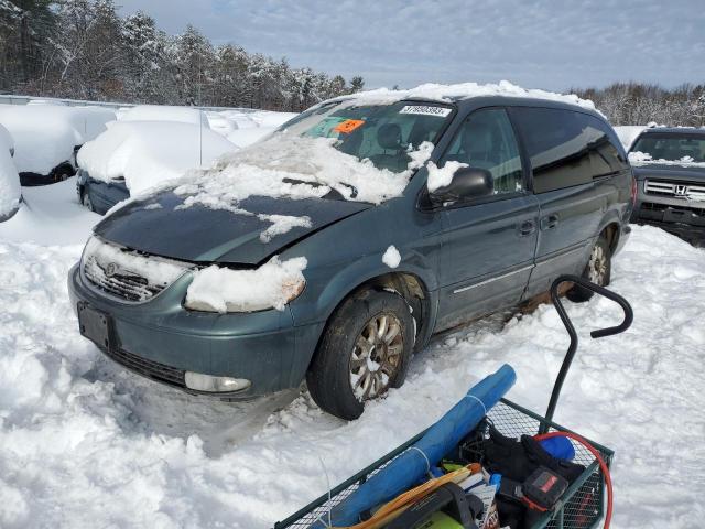 2C4GT54L23R149429 - 2003 CHRYSLER TOWN & COU LXI GREEN photo 1