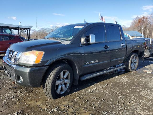 1N6AA07C98N303372 - 2008 NISSAN TITAN XE GRAY photo 1