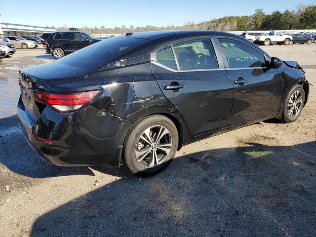 3N1AB8CV6NY284643 - 2022 NISSAN SENTRA SV BLACK photo 3