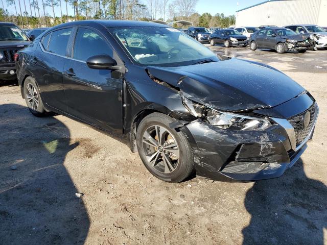 3N1AB8CV6NY284643 - 2022 NISSAN SENTRA SV BLACK photo 4