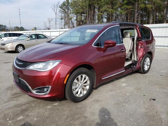 2C4RC1BG0HR509201 - 2017 CHRYSLER PACIFICA TOURING L MAROON photo 1