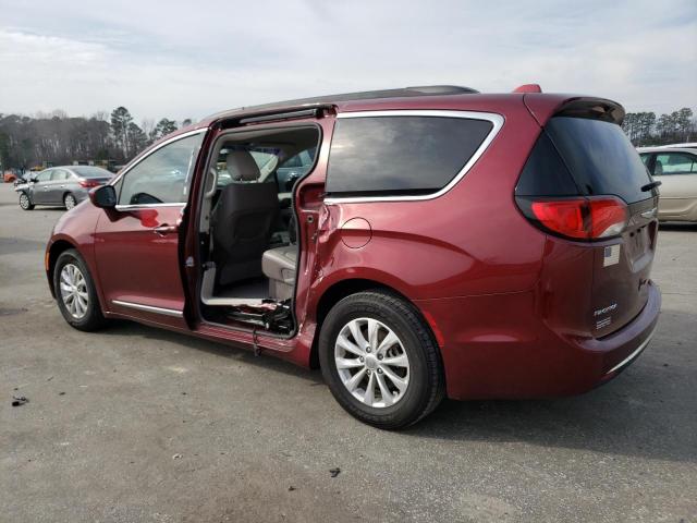 2C4RC1BG0HR509201 - 2017 CHRYSLER PACIFICA TOURING L MAROON photo 2