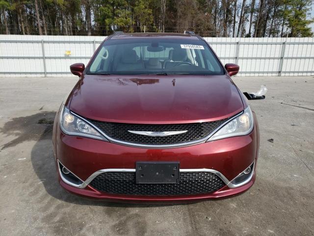 2C4RC1BG0HR509201 - 2017 CHRYSLER PACIFICA TOURING L MAROON photo 5