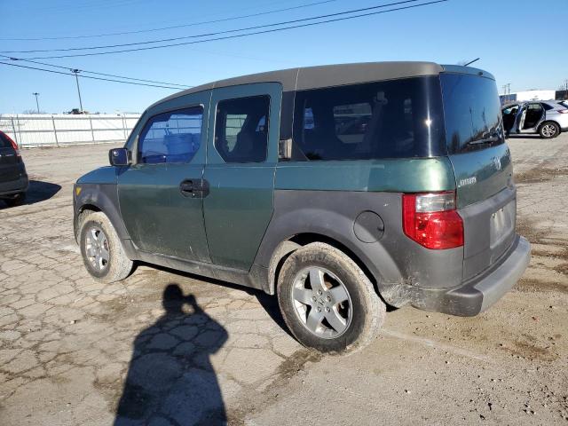 5J6YH18574L013585 - 2004 HONDA ELEMENT EX GREEN photo 2