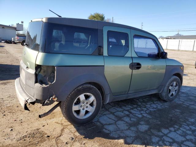 5J6YH18574L013585 - 2004 HONDA ELEMENT EX GREEN photo 3