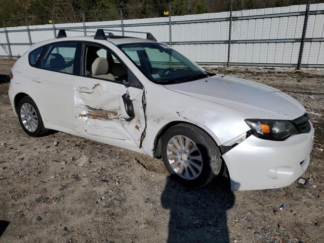 JF1GH6B65BH829460 - 2011 SUBARU IMPREZA 2.5I PREMIUM WHITE photo 4