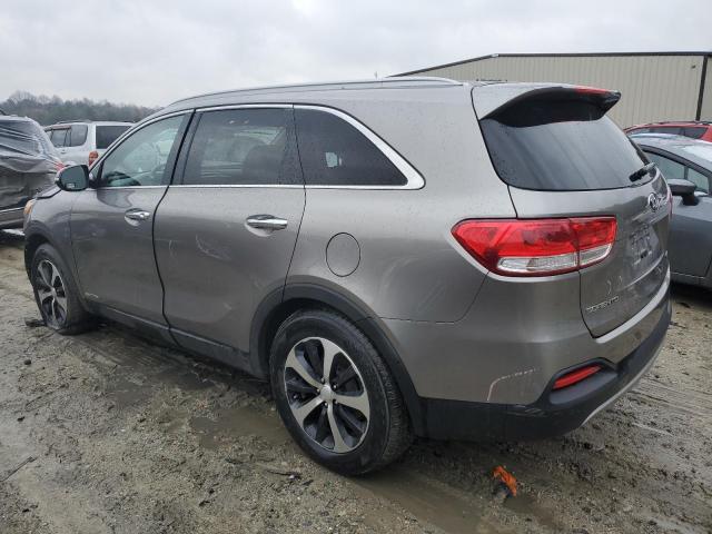 5XYPHDA51GG163480 - 2016 KIA SORENTO EX GRAY photo 2