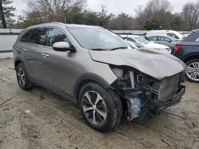 5XYPHDA51GG163480 - 2016 KIA SORENTO EX GRAY photo 4