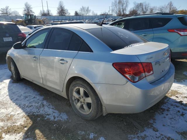 1G1PF5SCXC7380356 - 2012 CHEVROLET CRUZE LT SILVER photo 2