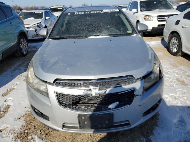 1G1PF5SCXC7380356 - 2012 CHEVROLET CRUZE LT SILVER photo 5