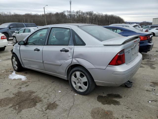 1FAHP34NX7W205523 - 2007 FORD FOCUS ZX4 SILVER photo 2