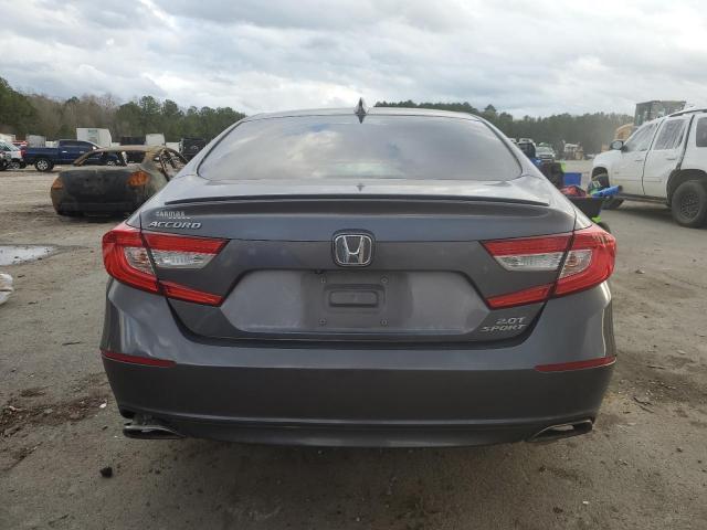 1HGCV2F33JA019179 - 2018 HONDA ACCORD SPORT GRAY photo 6