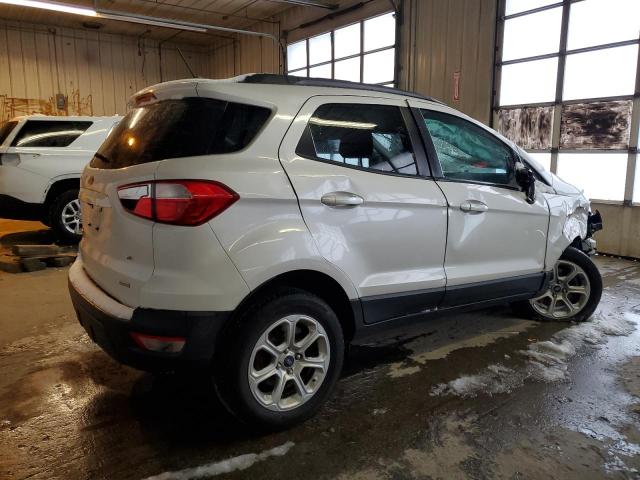 MAJ3P1TE9JC230261 - 2018 FORD ECOSPORT SE WHITE photo 3