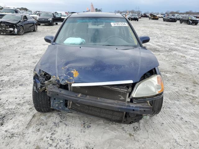 2HGES26743H515617 - 2003 HONDA CIVIC EX BLUE photo 5