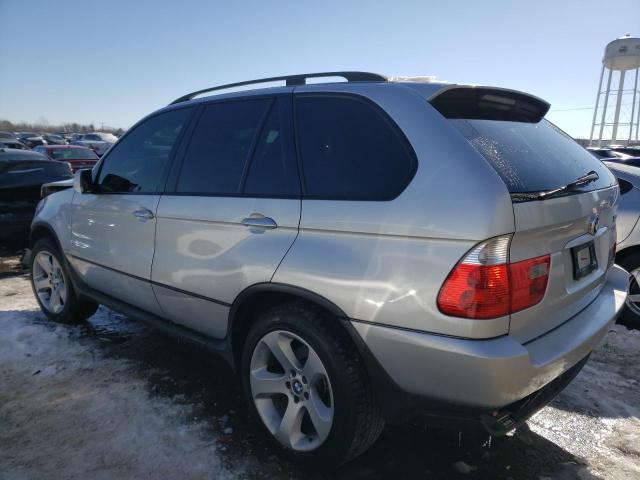 5UXFB53546LV22421 - 2006 BMW X5 4.4I SILVER photo 2