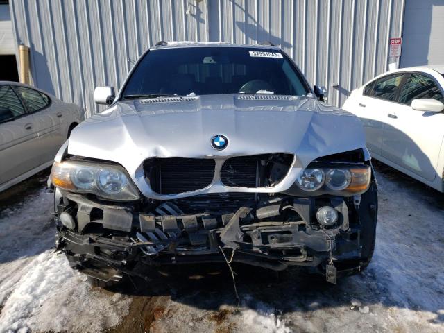 5UXFB53546LV22421 - 2006 BMW X5 4.4I SILVER photo 5