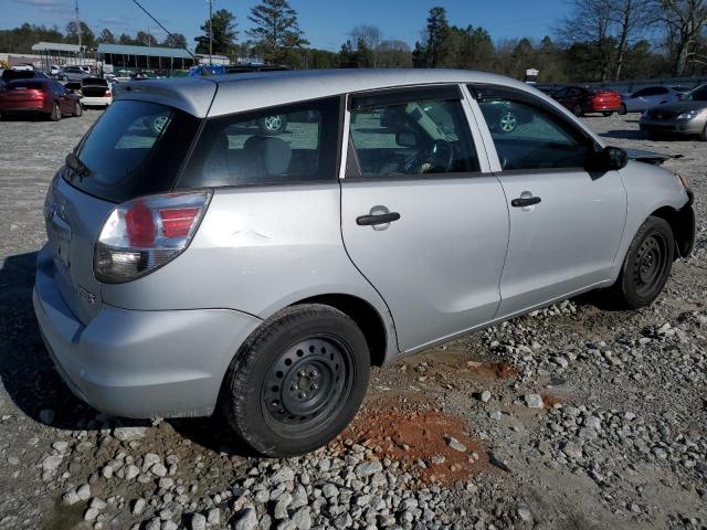 2T1KR32E28C720393 - 2008 TOYOTA COROLLA MA XR SILVER photo 3
