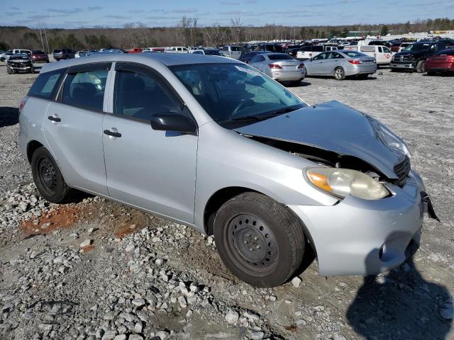 2T1KR32E28C720393 - 2008 TOYOTA COROLLA MA XR SILVER photo 4