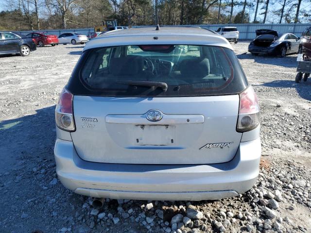 2T1KR32E28C720393 - 2008 TOYOTA COROLLA MA XR SILVER photo 6