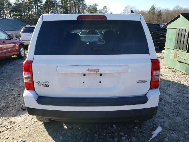 1C4NJRFB3CD574105 - 2012 JEEP PATRIOT LATITUDE WHITE photo 6