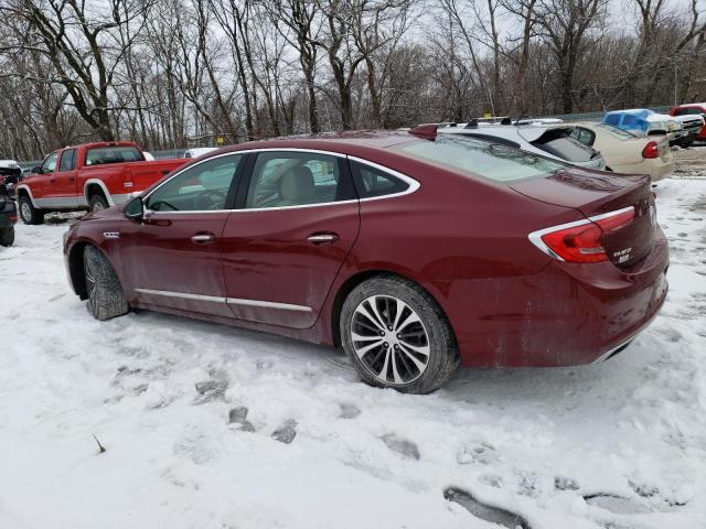 1G4ZP5SS7HU125706 - 2017 BUICK LACROSSE ESSENCE MAROON photo 2