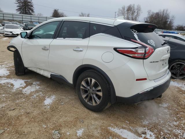 5N1AZ2MG8HN146413 - 2017 NISSAN MURANO S WHITE photo 2