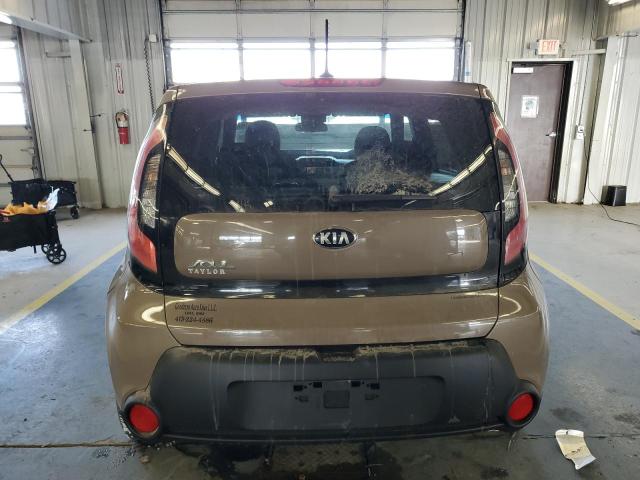 KNDJP3A50E7059477 - 2014 KIA SOUL + TAN photo 6