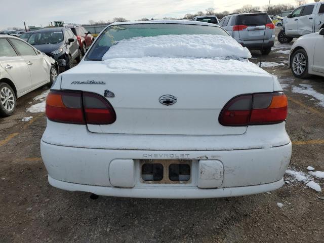 1G1ND52J3Y6232428 - 2000 CHEVROLET MALIBU WHITE photo 6