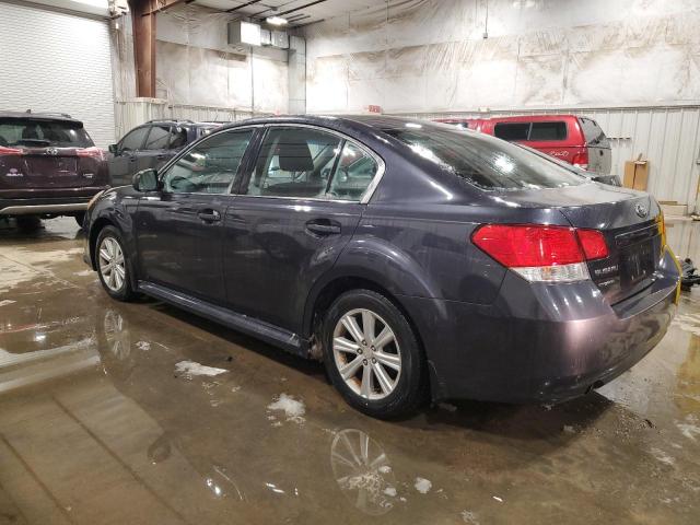 4S3BMCC64B3264001 - 2011 SUBARU LEGACY 2.5I PREMIUM GRAY photo 2