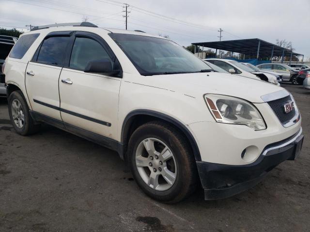 1GKLRKED3AJ181251 - 2010 GMC ACADIA SL WHITE photo 4