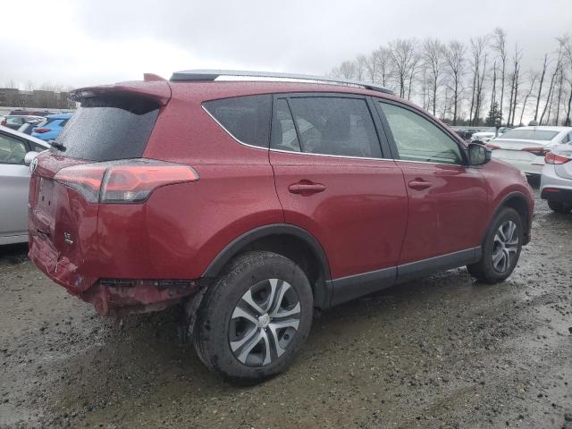 JTMBFREV9JD255174 - 2018 TOYOTA RAV4 LE RED photo 3