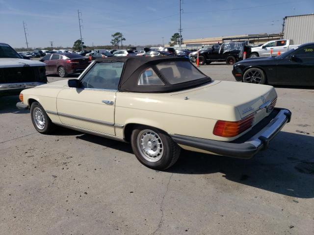 WDBBA45A1DB021379 - 1983 MERCEDES-BENZ 380 SL CREAM photo 2