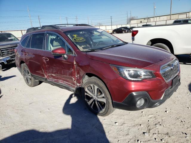 4S4BSAJC2K3220951 - 2019 SUBARU OUTBACK 2.5I LIMITED RED photo 4