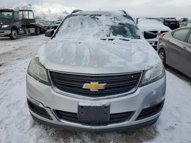 1GNKVFKD6FJ269014 - 2015 CHEVROLET TRAVERSE LS SILVER photo 5